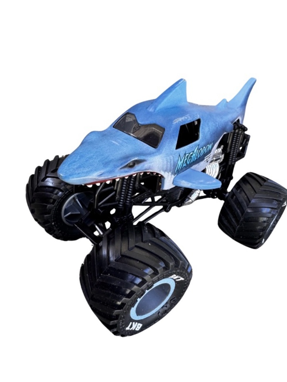 Monster Jam Megalodon Blue Shark Die-Cast 1:24 With BKT Tires